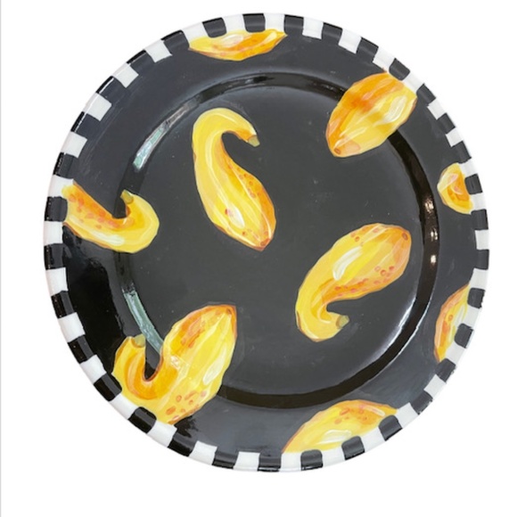 6 Droll Designs Handmade and Hand painted plates - Picture 13 of 16